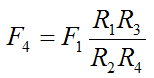 rear wheel force for bike based on torque