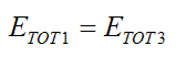 Total energy before impact is equal to total energy after impact for elastic collision