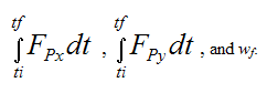 Three unknowns in impulse and momentum problem where a ball hits a bump