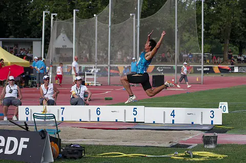 long jump picture