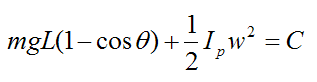 conservation of energy for the pendulum 2