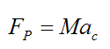 specific force equation for death spiral in figure skating